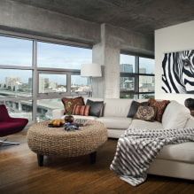 Sudut sofa: foto, jenis, mekanisme transformasi, bahan upholstery, warna, reka bentuk-3
