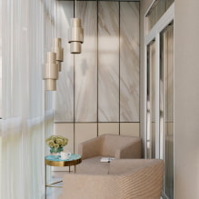 Декорация на балкона с декоративен камък: видове текстура, дизайн, опции за декорация, комбинации-6