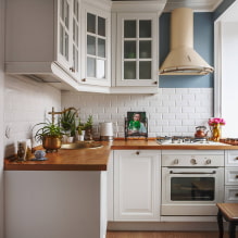 ¿Qué encimera de cocina es mejor? Tipos y características, diseño, foto en el interior-4