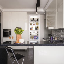 Která kuchyňská pracovní deska je lepší? Typy a vlastnosti, design, fotografie v interiéru-7
