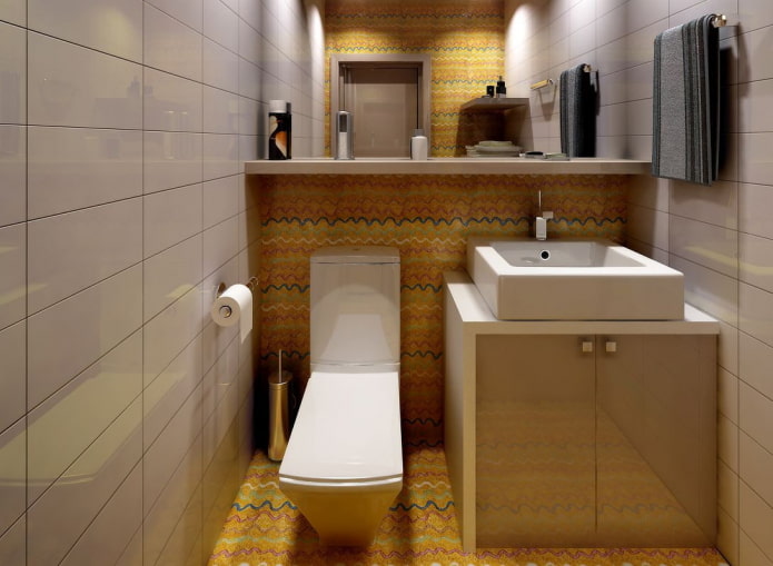 Ormar u WC-u: dizajn, prikazi, mogućnosti lokacije, fotografije u unutrašnjosti