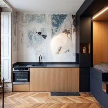 Design stúdió apartman 25 négyzetméter. m. - belső fotók, projektek, elrendezési szabályok-2