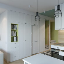 Entwurf eines kleinen Studio-Apartments 22 Quadratmeter. m. - Innenaufnahmen, Reparaturbeispiele-1
