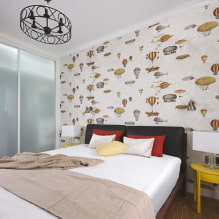 Skjutgarderob i ett sovrum: design, fyllningsalternativ, färger, former, arrangemang i rummet-4
