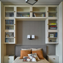 Police i police za knjige: vrste, materijali, boja, raspored u sobi, dizajn-1