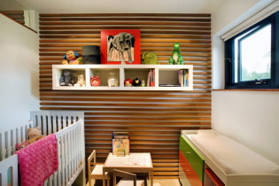 Półki w pokoju dziecinnym: rodzaje, materiały, wzornictwo, kolory, opcje wypełnienia i lokalizacja