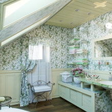 Vannas istaba Provansas stilā: santehnikas, mēbeļu, apdares, apgaismojuma-8 izvēle