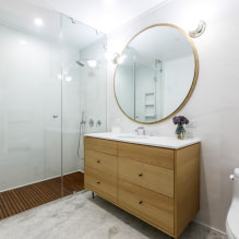 Koupelna ve skandinávském stylu: výběr barev, povrchových úprav, nábytku, instalatérství a dekor-2