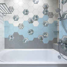 Kúpeľňa v škandinávskom štýle: výber farieb, povrchových úprav, nábytku, inštalatérstva a dekorácie-8