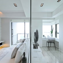 Apartament 40 mp. m. - idei de design modern, zonare, fotografii în interior-7