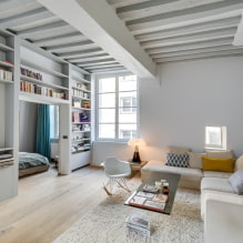 Appartement design 50 sq. m. - photos intérieures, dispositions, styles-3
