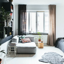 Il design dell'appartamento è di 35 metri quadrati. m. - foto, suddivisione in zone, idee di interior design-1