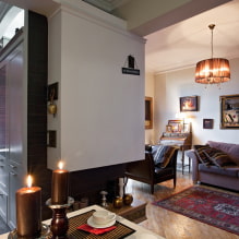 Design bytu je 70 metrů čtverečních. m. - nápady pro uspořádání, fotografie v interiéru pokojů-7