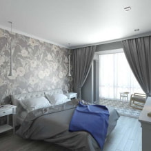 O design do apartamento é de 70 metros quadrados. m. - idéias para arranjo, foto no interior dos quartos-8