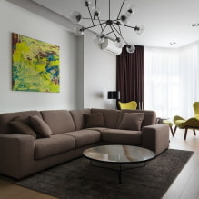 O design do apartamento é de 100 metros quadrados. m. - idéias para arranjo, foto no interior dos quartos-2
