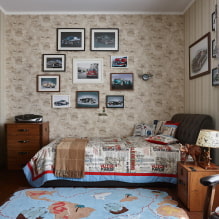 Interior do quarto de um adolescente: zoneamento, escolha de cor, estilo, móveis e decoração-2