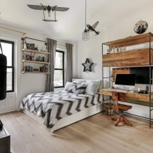 O interior da sala para um adolescente: zoneamento, a escolha da cor, estilo, móveis e decoração-5