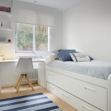 Дечија соба у белој боји: комбинације, избор стила, декорација, намештај и декор-7