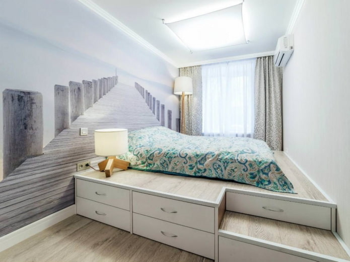 Tasarım yatak odası 14 metrekare. m. - düzenler, mobilya düzenlemesi, düzenleme fikirleri, stiller