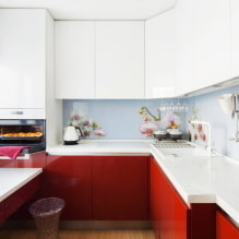 วิธีการออกแบบรูปแบบห้องครัว - ตัวเลือกและรูปแบบ -7