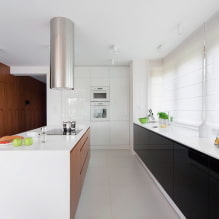 Кухни в стила на минимализма: дизайнерски функции, истински снимки за ремонт-5