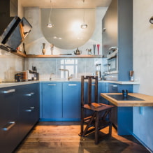 วิธีการออกแบบห้องครัวในสไตล์ลอฟท์ - คู่มือการออกแบบรายละเอียด -2
