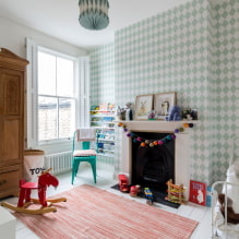 חדר ילדים בסגנון סקנדינבי: תכונות אופייניות, רעיונות לעיצוב -1
