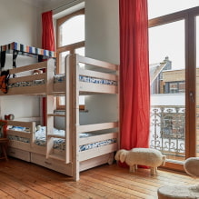 חדר ילדים בסגנון סקנדינבי: תכונות אופייניות, רעיונות לעיצוב -3