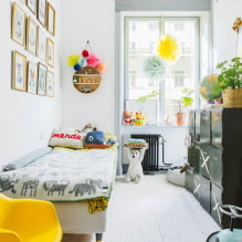 Skandināvu stila bērnu istaba: ievērojamas iespējas, dizaina idejas-5