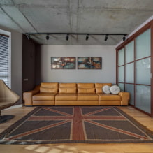 Obývací pokoj v podkroví: fotografie, nápady na design a pravidla designu-1