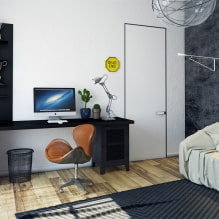Viver d’estil loft: característiques de disseny, fotos a l’interior de l’habitació-4