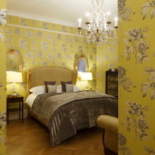 Žltá spálňa: dizajnové prvky, kombinácie s ostatnými farbami-7