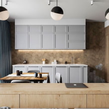 Cozinhas em estilo moderno: características de design, acabamentos e móveis-1