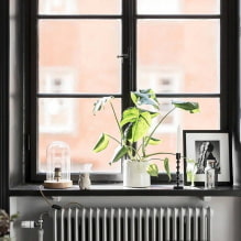 How to decorate a window sill? Options for decor, photo in the interior.-1