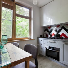 Design af et lille køkken - fra planlægning til arrangering af møbler-2