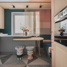 Design de uma pequena cozinha - desde o planejamento até a organização dos móveis-6