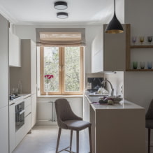 Diseño de una pequeña cocina: desde la planificación hasta la disposición de los muebles-7