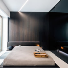Chambre de style minimalisme: photo à l'intérieur et caractéristiques de conception-0