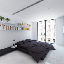 Chambre de style minimalisme: photo à l'intérieur et caractéristiques de conception-1