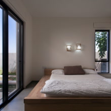 Chambre de style minimalisme: photos intérieures et caractéristiques de conception-4