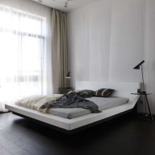 Chambre de style minimalisme: photo à l'intérieur et caractéristiques de conception-5