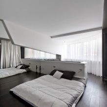 Chambre de style minimalisme: photos intérieures et caractéristiques de conception-6