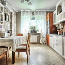 Dapur gaya Provence: ciri-ciri rekabentuk, foto-foto sebenar di pedalaman-1
