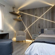 How to organize the lighting in the bedroom? -1