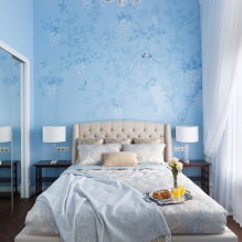Smalt soverom: bilder i interiøret, eksempler på layout, hvordan du ordner en seng-2