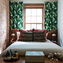Smal sovrum: foton i interiören, exempel på layout, hur man ordnar en säng-8