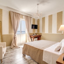 Dormitorio en tonos beige: fotos en el interior, combinaciones, ejemplos con acentos brillantes-3