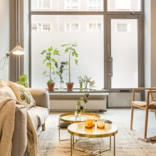 Sala de estar al estilo escandinavo: características, fotos reales en el interior-7