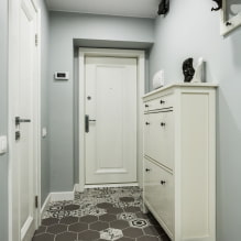 Design de um pequeno corredor: foto no interior, características de design-1