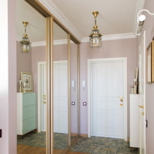 Thiết kế một hành lang nhỏ: hình ảnh trong nội thất, tính năng thiết kế-3